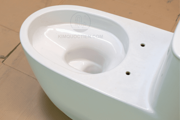 Siêu tiết kiệm nước với hai mức xả 4.5L/ 3.0L (xả đại, xả tiểu)