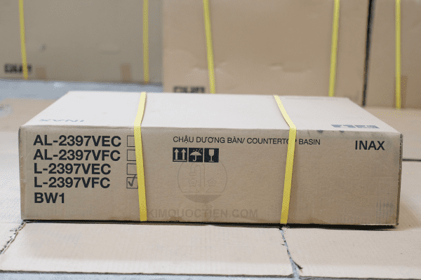 Chậu Rửa Lavabo INAX L-2397V Được Đóng Gói Kĩ Càng Cẩn Thận