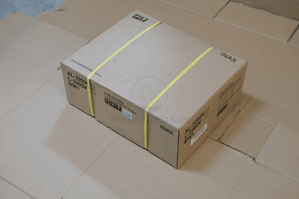 Hình Ảnh Sản Phẩm Chậu Rửa Lavabo INAX AL-2293V Âm Bàn Khi Đến Tay Khách Hàng