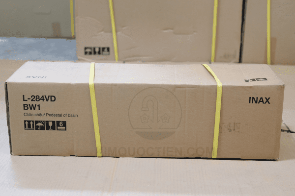 Chân Dài Lavabo INAX L-284VD Bên Trong Hộp