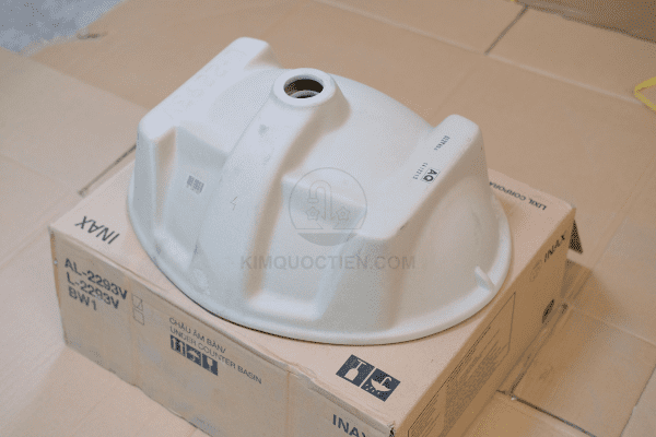 Tổng Thể Mặt Dưới Của Chậu Rửa Lavabo INAX AL-2293V