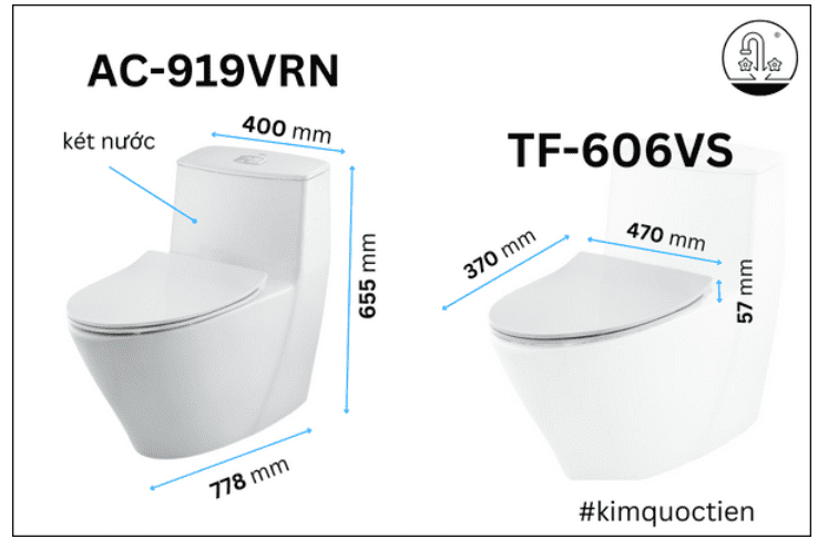 Bồn cầu khối 1 INAX AC-919VRN