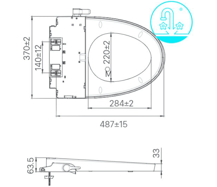 bồn cầu 1 khối INAX AC-902VN