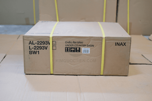 Sản Phẩm Chậu Rửa Lavabo INAX AL-2293V Được Đóng Gói Kĩ Càng Trước Khi Giao Hàng