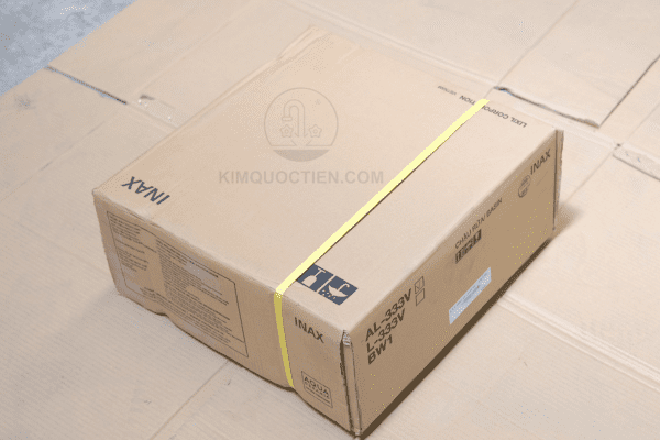 Chậu Lavabo INAX AL-333V Bán Âm Bàn Được Đóng Gói Kĩ Càng