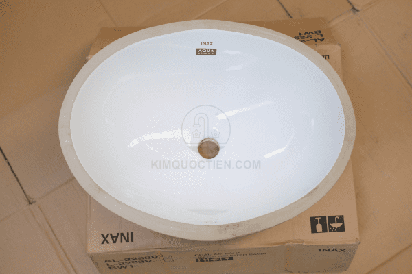 Chậu Rửa Lavabo INAX AL-2293V Có Công Nghệ Men Chống Bám Bẩn Aqua Ceramic
