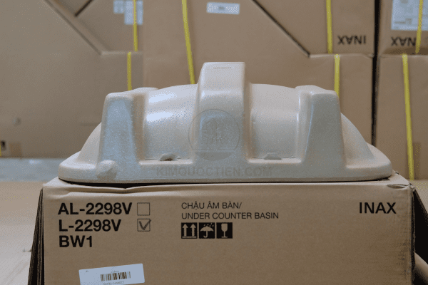 Chậu Rửa Lavabo INAX L-2298V Âm Bàn Bền Bỉ Cứng Cáp