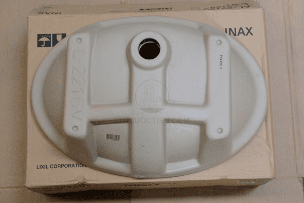 Mặt Dưới Của Sản Phẩm Lavabo INAX L-2216V