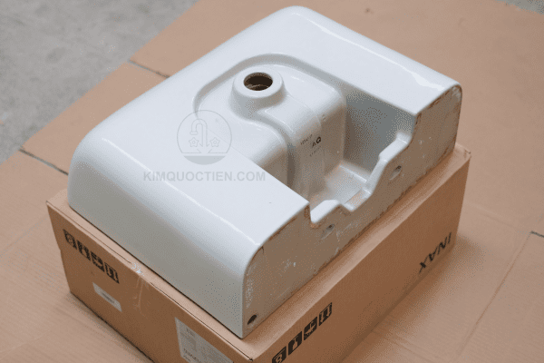 Mặt Dưới Của Sản Phẩm Chậu Rửa Lavabo INAX AL-312V