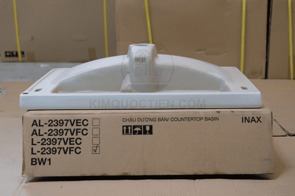 Chậu Rửa Lavabo INAX L-2397V Dày Dặn Cứng Cáp