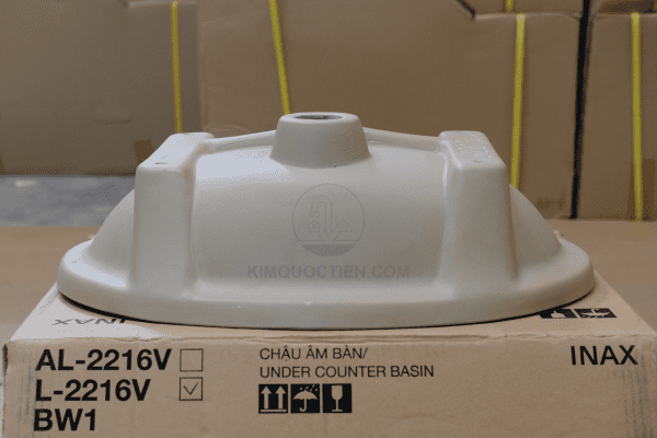 Sản Phẩm Lavabo INAX L-2216V Được Làm Từ Vật Liệu Bền Bỉ Và Cứng Cáp
