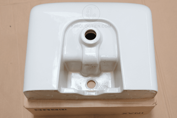 Mặt Dưới Của Sản Phẩm Chậu Rửa Lavabo INAX AL-312V Góc Chính Diện