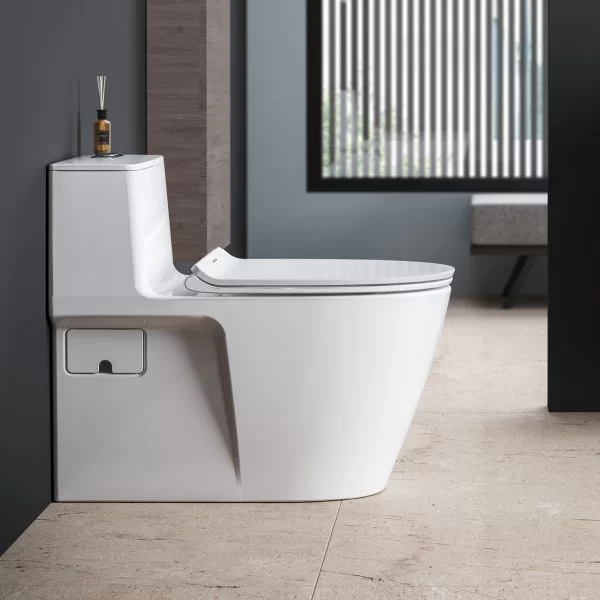 Bồn Cầu AMERICAN STANDARD VF-1808ET 1 Khối Nắp Êm Crytal