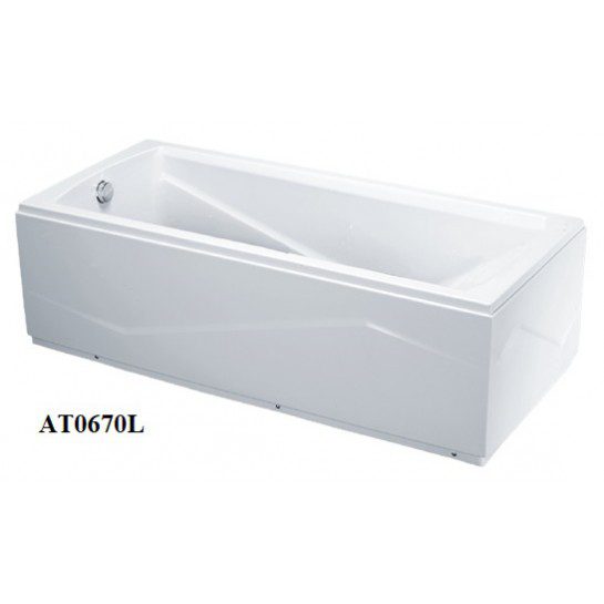 Bồn Tắm Chân Yếm CAESAR AT0670L/R 1.7M