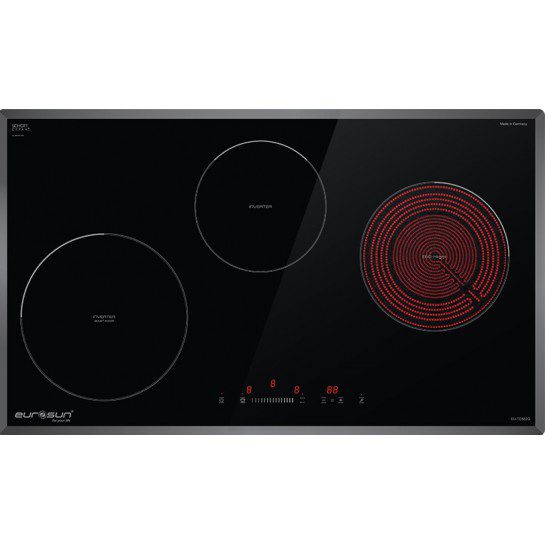 Bếp Điện Kết Hợp EUROSUN EU-TE882G 3 Vùng Nấu