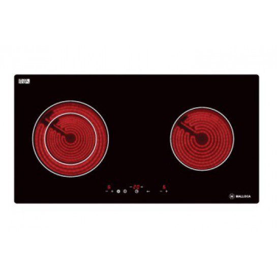 Bếp Điện MALLOCA MH-02R 2 Vùng Nấu