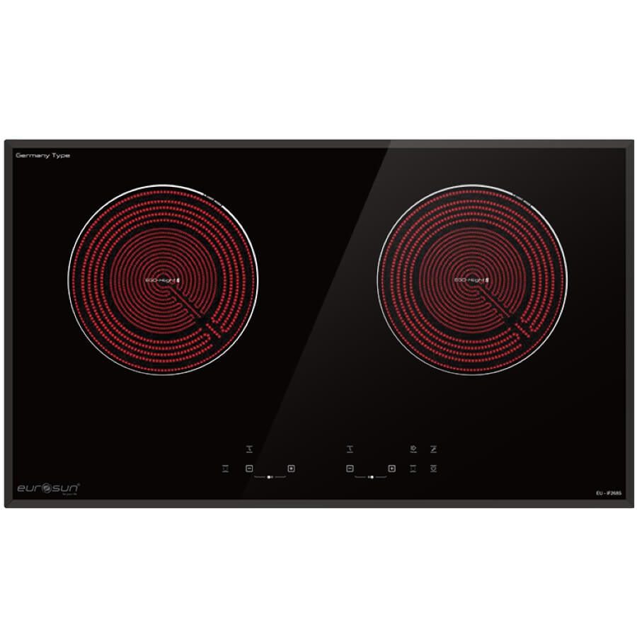 Bếp Hồng Ngoại EUROSUN EU-IF268S 2 Vùng Nấu