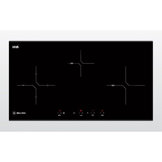 Bếp Kết Hợp Điện Từ MALLOCA MH-03IR N 3 Vùng Nấu