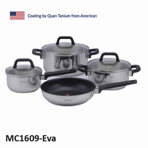 Bộ Nồi EUROSUN MC1609-Eva Inox 304 7 Món