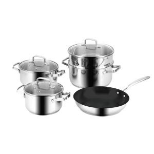 Bộ Nồi EUROSUN MC1702-Harmony Inox 304 8 Món