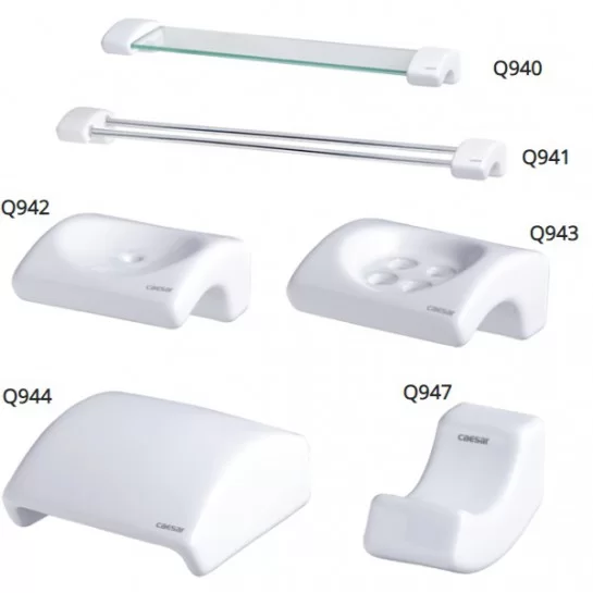 Bộ Phụ Kiện CAESAR Q940A6 Sứ 6 Món