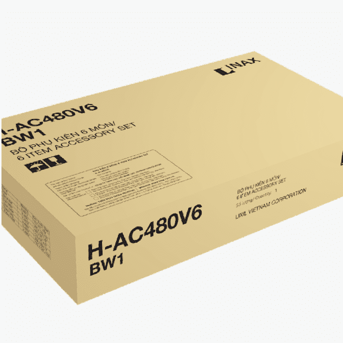 Bộ Phụ Kiện Phòng Tắm 6 Món INAX H-AC480V6 Bằng Sứ