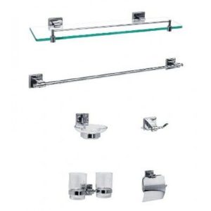 Bộ Phụ Kiện Phòng Tắm VIGLACERA VG95 (VGPK02) 6 Món Inox