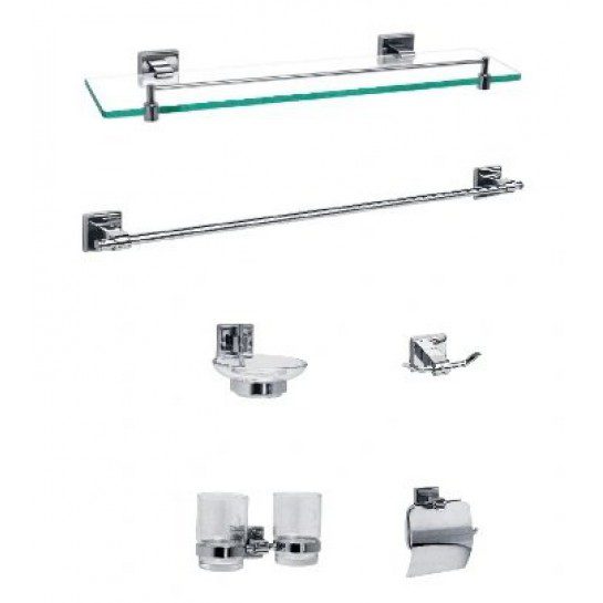 Bộ Phụ Kiện Phòng Tắm VIGLACERA VG95 (VGPK02) 6 Món Inox