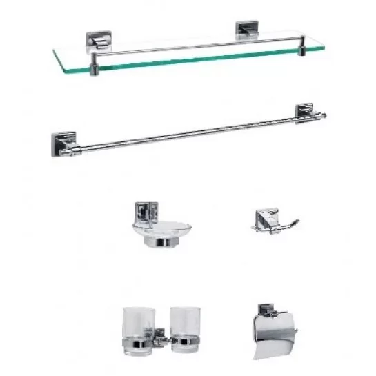 Bộ Phụ Kiện Phòng Tắm VIGLACERA VG95 (VGPK02) 6 Món Inox