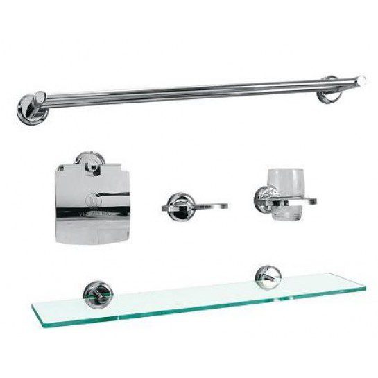 Bộ Phụ Kiện Phòng Tắm VIGLACERA VG98 (VGPK02) 5 Món Inox