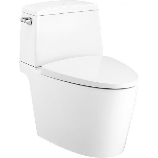 Bồn Cầu COTTO C13537 2 Khối Nắp Êm Xả Gạt