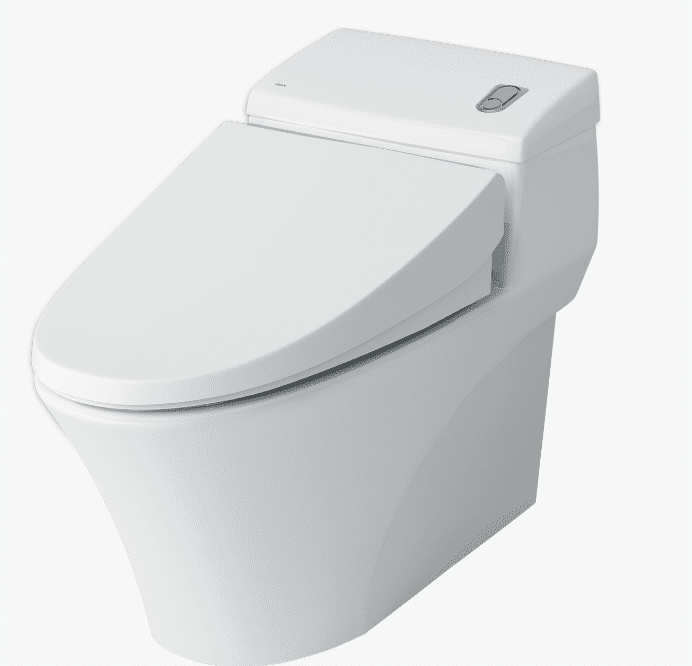 Bồn Cầu INAX AC-1008VRN (AC1008VRN) 1 Khối Aqua Ceramic Xả Nhấn