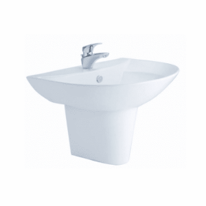 Chân Ngắn Lavabo COTTO C4219 Gắn Chậu Rửa