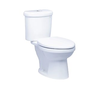 Bồn Cầu CAESAR CD1338 2 Khối Nắp thường