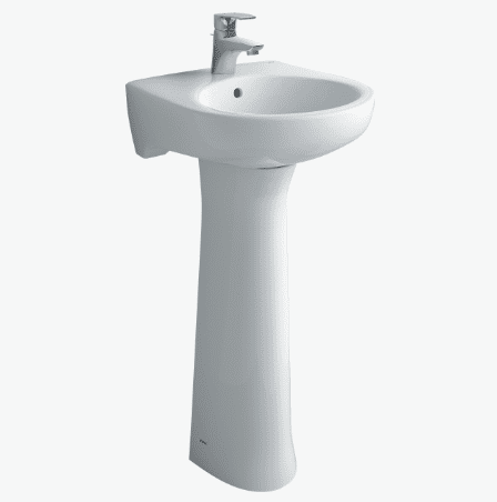 CHÂN LAVABO TREO TƯỜNG INAX L-284VD