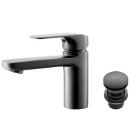 Vòi Lavabo COTTO CT1142A#BL Lạnh Màu Đen