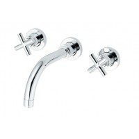 Vòi Lavabo COTTO CT237C16 Gắn Tường Nóng Lạnh