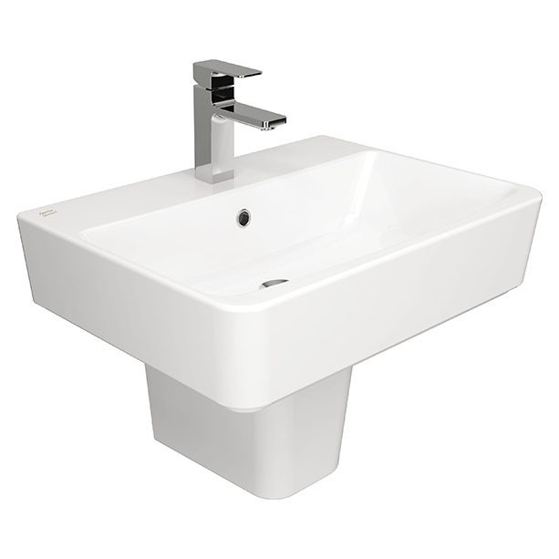 Chân Lavabo AMERICAN 0707-WT Treo Tường