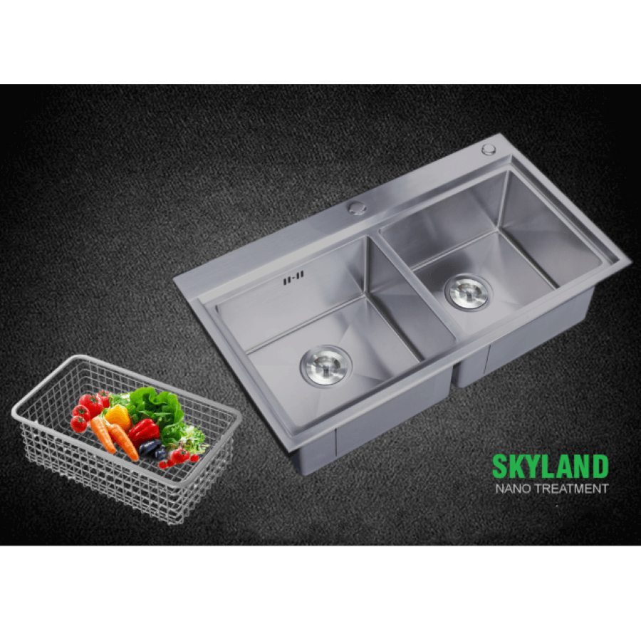 Chậu Rửa Chén EUROSUN EU-8246HS Inox 304