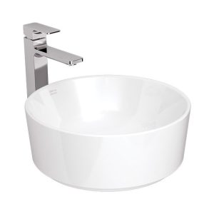 Chậu Rửa Lavabo AMERICAN 0509-WT Đặt Bàn Acacia E