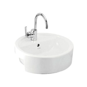 Chậu Rửa Lavabo AMERICAN WP-F307 Bán Âm Bàn White
