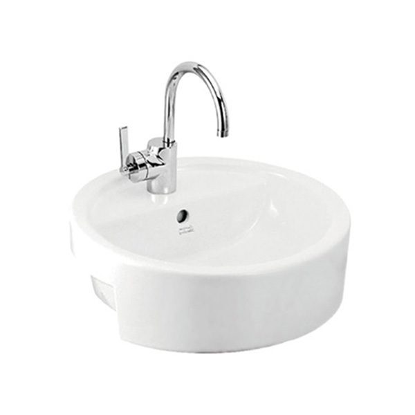 Chậu Rửa Lavabo AMERICAN WP-F307 Bán Âm Bàn White