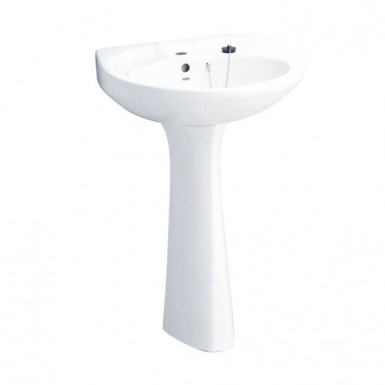 Chân Dài Lavabo COTTO C412 Gắn Chậu Rửa