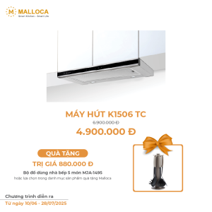 Máy Hút Mùi MALLOCA K1506 TC Âm Tủ