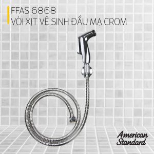 Vòi Xịt Vệ Sinh AMERICAN STANDARD FFAS8686 Đầu Nhựa Trắng