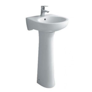 Chậu Rửa Lavabo INAX L-282V/L-284VD Kèm Chân Dài Treo Tường