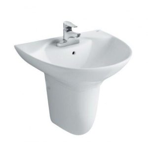 Chậu Rửa Lavabo INAX L-288V/L-288VC Kèm Chân Ngắn Treo Tường