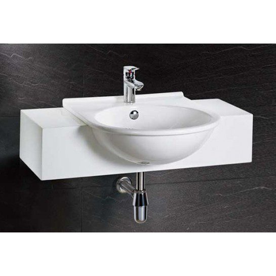 Lavabo CAESAR LF5302 Bán Âm Bàn