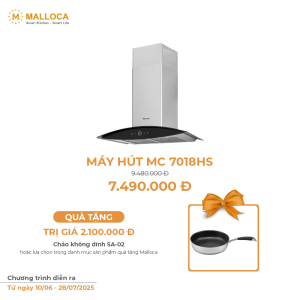Máy Hút Mùi MALLOCA MC 7018HS Áp Tường