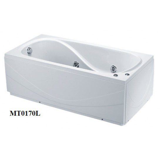 Bồn Tắm Massage CAESAR MT0170L(R) Chân Yếm